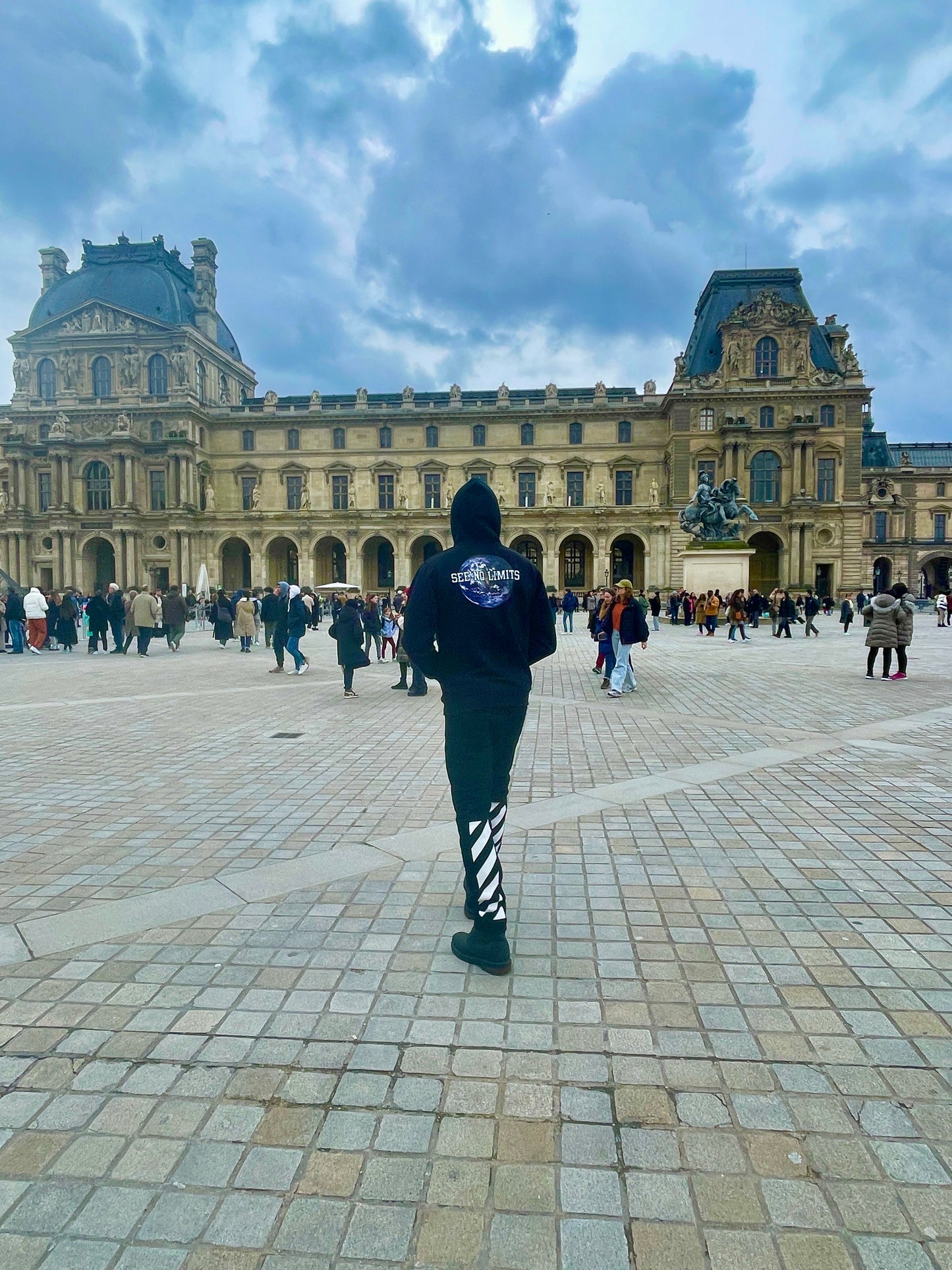 See No Limits Black Hoodie