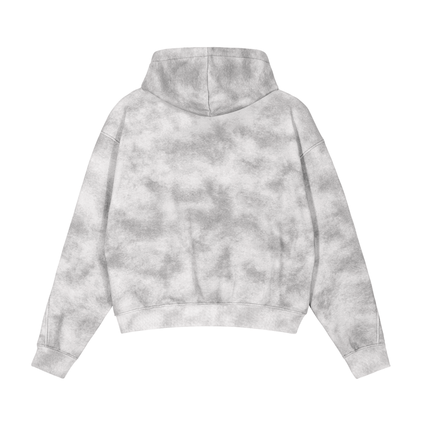 Gray Zip-Up Fleece (Hoodie Only)