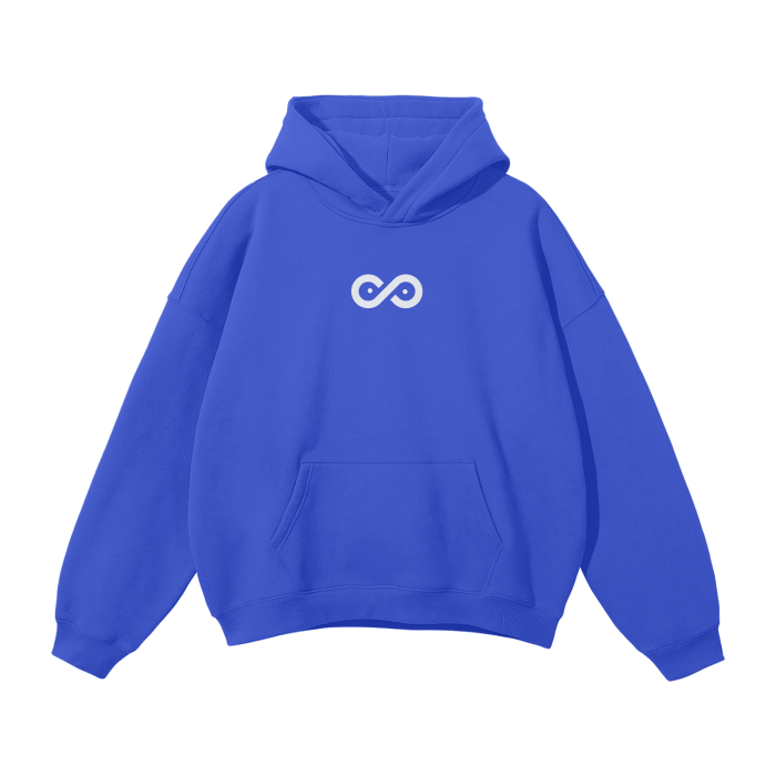 Solid Blue Hoodie