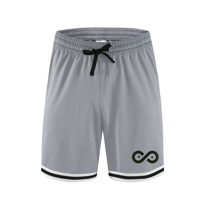 Grey Buckets Basketball Shorts