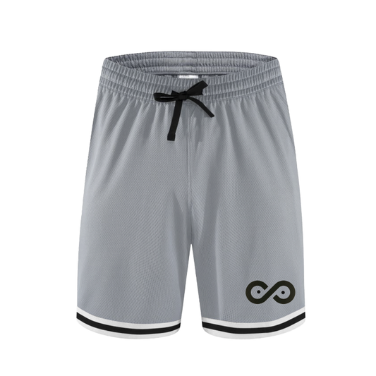 Grey Buckets Basketball Shorts