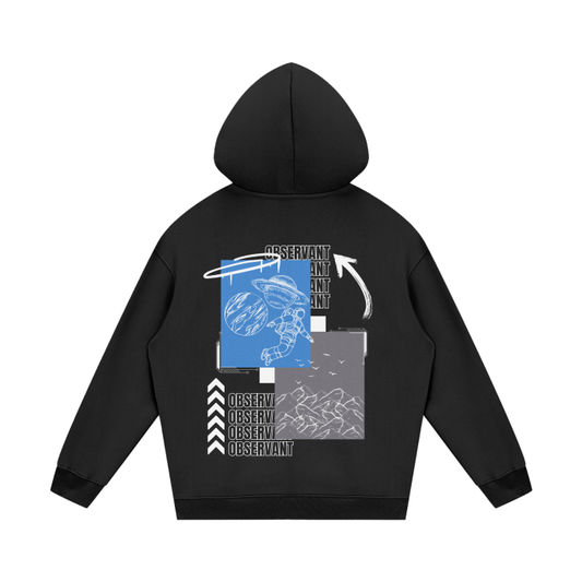 Observant Fleece Hoodie